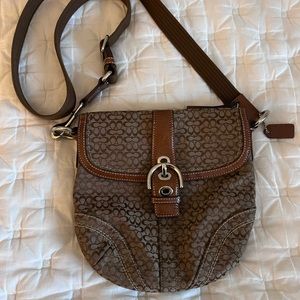 Authentic Coach cross body bag